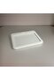 Premium Card Case White Horizontal Name Badge Card Protector - 2