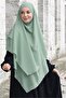شال منقوش من Sufle Khimar باللون الأخضر - 3