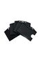 Horizontal Black 5-Piece Name Card Cover Card Protector Name Badge Holder - 2