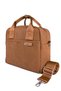 Waterproof Exclusive Thermal Shoulder Bag Meal Carrying Bag Additional Food Lunch Box Leather Tan - 2