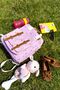 Pink Ballerina Pattern Kindergarten Nursery Daily Use Children Backpack Baby Bag - 6