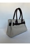 Straw Model Large Wide Multi-Colored Hand and Shoulder Bag Beach Casual and Stylish Bag Women's Gift Bag - 2