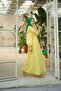 Laced Embroidery Lace Scallop Hijab Dress - Baby Collar, Long Cut - 6