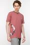 Nordic Side Logo Regular Tshirt - Gül Kurusu - 4