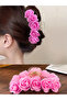 12 Cm Light Pink Rose Latch Buckle - 2
