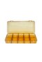 15 Compartments Necklace Ring Jewelry Sewing Box Organizer Adjustable Honey Foam Color Box - 2
