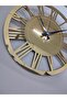 Wooden Factory Vip Modern Design Decorative Wall Clock (Gold) - 5