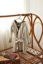 Striped Multi Muslin Bathrobe – Khaki - 2