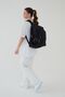 Unisex Crinkle Water-Repellent Fabric Middle School High School University Backpack, School Bag, Keychain Gift - 5