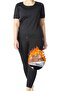 Sweat Thermal Sauna Corset Tights and Zipper Set - 7