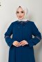 فستان فرنسا كبير الحجم مطرز بالتطريز - 4