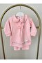 Embroidered Long Sleeve Newborn Baby Girl Set - 7