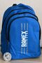 Unisex Blue Large Size Water Repellent Fabric Laptop School Bag Travel Backpack 16 Inch 24 Lt 45X30Cm - 2