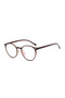 Tali Brown Blue Light Protected Retro Vintage Glasses