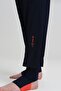 Performance Series Orange Foot Tape Detailed Navy Blue 6 Piece Hijab Swimsuit Set H-per 50 - 8
