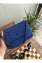 حقيبة كتف نسائية يومية مع سلسلة BTN-510-M ساكس بلو - 2