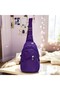 Daily Body Bag Crinkle Unisex Crossbody Bag with Headphone Outlet Waist Shoulder Bag - 3