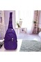 Daily Body Bag Crinkle Unisex Crossbody Bag with Headphone Outlet Waist Shoulder Bag - 2