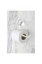 Stainless Metal and Chrome Paper Stand - Wc Toilet, Cloth Towel Holder and Sturdy Chrome - 4