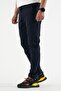 Men's Navy Blue Breathable Lycra 4-Pocket Outdoor Pants - 2