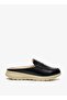 Solid Slip-On Mules - 3