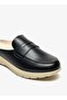 Solid Slip-On Mules - 5