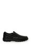 Black Men's Inside and Outside Genuine Leather Orthopedic Shoes Zb5600