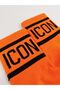 Unisex comics fashion orange icon orange college socks - 2
