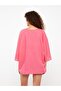 Lcw Eco Shawl Collar Plain Poplin Women's Kimono - 4