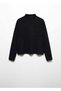 Perkins Collar Cut Sweater - 3