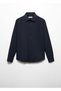 Slim fit yapılı pamuklu gömlek - 3