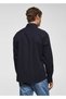 Slim fit yapılı pamuklu gömlek - 4
