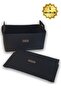 Under Cabinet Laundry Children's Room Toy Organizer Black Folding Storage Basket 40x 30 X 20 - 2