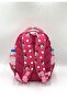 Pink Color Girl Primary School Backpack with Character Pattern Nutrition and Pen Holder - 8
