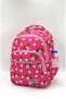 Pink Color Girl Primary School Backpack with Character Pattern Nutrition and Pen Holder - 4