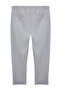 Plus Size Gray Regular Fit Elastic Waist and Tie Fabric Pants Tmnaw25Ar00004 - 8