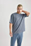 Men's T-Shirt X3926Az/Gr504 Gray - 3