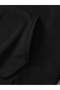 Enya Jewelry Slagon Printed Black Hooded Sweatshirt - 5