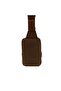 Body Bag Cross Chest and Backpack with Headphone Outlet - Genuine Leather - 7