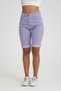 Double Leg High Waist Full Lycra Women's Denim Shorts - 3