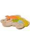 Wooden Toy Dog Montessori Colorful Find-Plug Dog - 3