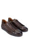 Men's Genuine Leather Brown Casual Shoes - 2