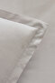 Lavin 100% Cotton Double Duvet Cover Set Stone - 5