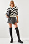 Women's Black Jacquard Sweater 20246207