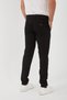 Men's Lycra Slim Fit Black Chino Trousers - 2