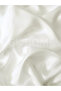 Off-White Cream Satin Sunshade Curtain Top Quality No-Pleat Installation - 2