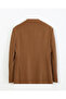 Camel Slim Fit Blazer - Single Jacket 7160-1-4 - 3