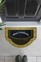Decorative Exterior Door Washable Dust Catching Carpet Welcome Written on the Door Mat - 2