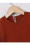 Cotton Waffle Fabric Pocket Detail Summer 2-Piece Set - 7