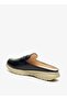Solid Slip-On Mules - 2